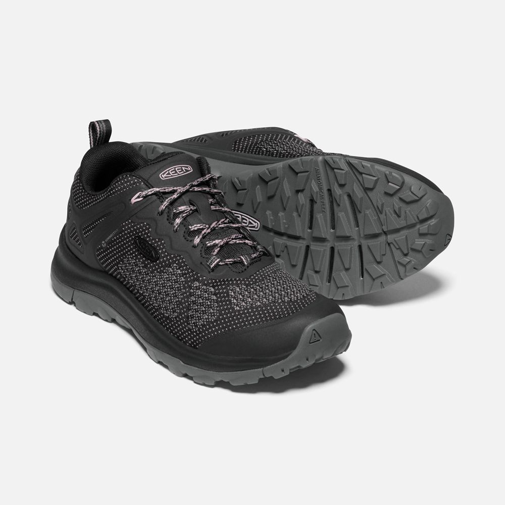 Keen Sneakers Dam Svarta - Terradora Ii Vent Shoes - 781450CKF